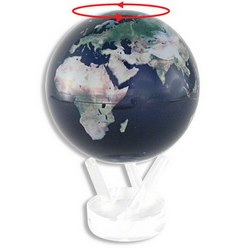 Настольная модель Земного шара-самовращающийся глобусВид из космоса
