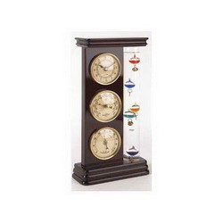 Погодная станция Марко Поло: часы, гигрометр, барометр, термометр Галилея