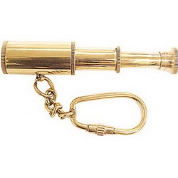 Брелок-подзорная труба, золотистый