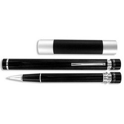 Ручка шариковая Cerruti Shell, металл, черный