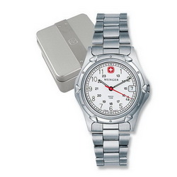 Часы наручные мужские STANDART ISSUE на браслете Wenger (Швейцария)