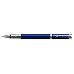 Ручка Waterman Perspective Blue CT роллер,(корпус-лак, отделка-никеле-палладиевое покрытие) синий
