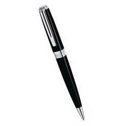 Ручка WatermanException Slim Black CT шариковая, черный