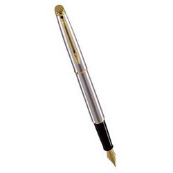 Ручка Waterman Hemisphere Stainless Steel GT перьевая серебристый