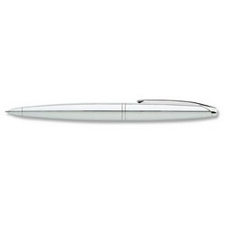 Ручка CROSS ATX Pure Crome шариковая, поворотный механизм, серебристый