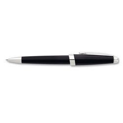 Ручка CROSS Aventura Onyx Black шариковая, поворотный механизм, черный