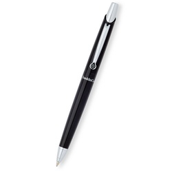 Ручка FRANKLIN COVEY Nantucket Black Lacquer шариковая, цвет черный