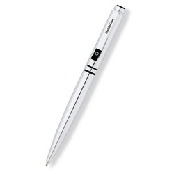 Шариковая ручка FRANKLIN COVEY Portland Chrome (корпус-латунь/хром, отделка-хром),металл, серебристый