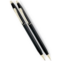Набор Cross Century Classic Black: ручка шариковая и механич. карандан