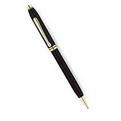 Ручка CROSS Townsend Black GT шариковая, черный