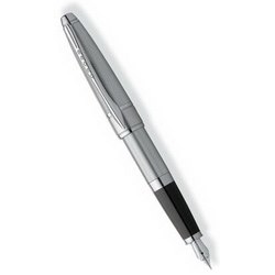 Ручка CROSS Apogee Chrome, перьевая, серебристый