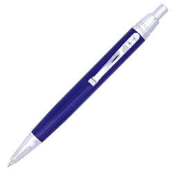 Ручка Ритм шариковая, металл, синий