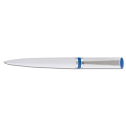 Ручка Оттава шариковая,с металлическими деталями, цвет синий