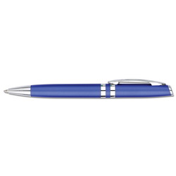 Ручка Олимп шариковая с металлическими деталями, цвет синий