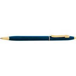 Ручка Женева шариковая, металл, синий