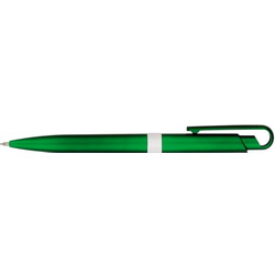 Ручка Zenit шариковая, зеленый металлик, пластик/металл, пластик, металл