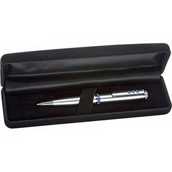 Футляр для одной ручки бархатный, черный