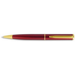Ручка шариковая Gold, алюминий, красный