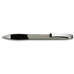 Ручка шариковая Matrix XL metallic, металл. клип, серебристый