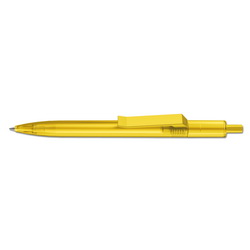 Ручка шариковая Centrix Clear, цвет желтый