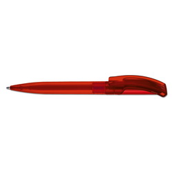 Ручка шариковая Verve Clear, цвет красный