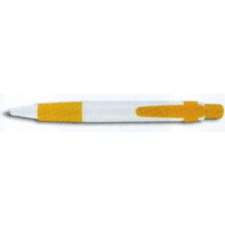 Ручка шариковая Big Pen, бело- желтый