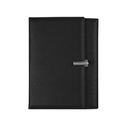 Ежедневник-портфолио недатированный CROISETTE (400 стр.), кожа, в подарочной упаковке, черный