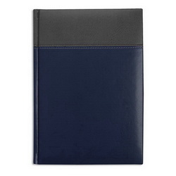 Ежедневник недатированный MILANO (320 стр.), синий+серый
