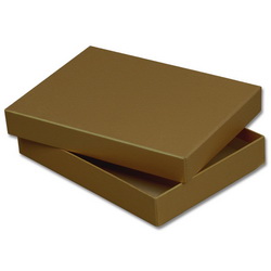 Коробка подарочная для ежедневника А5, цвет бронза