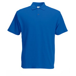 Рубашка поло XXL 100% хлопок, плотность 180 г/кв. м, цвет синий
