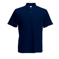 Рубашка поло S 100% хлопок, плотность 180 г/кв. м, цвет темно-синий