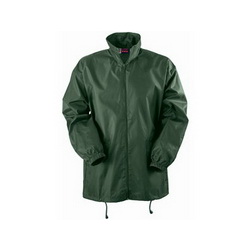 Куртка-ветровка XL с чехлом, на подкладке ( сетка), 100% нейлон, зеленый