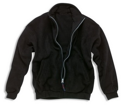 Куртка из флиса XL, 280 г, 100% полиэстер, черный