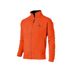 Куртка из флиса M, 280 г, 100% полиэстер, оранжевый