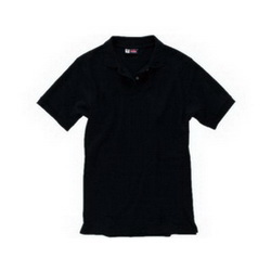 Рубашка-поло L, хлопок 100%, плотность 160 г/кв. м, черный