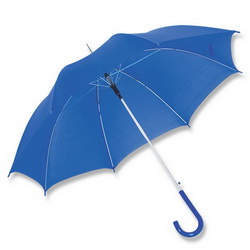 Зонт-трость-полуавтомат синий