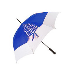 Зонт-трость полуавтоматический со шнуровкой "Корсет"