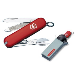 Нож Victorinox, 7 функций, длина лезвия 58 мм, Швейцария, цвет красный