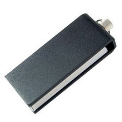Флэш-карта USB, 16GB, поворотный металлический колпачок