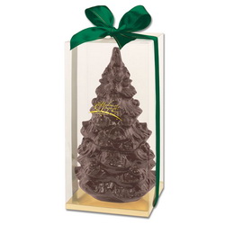 Шоколад горький Ёлка, 1000гр,в подарочной коробке.
